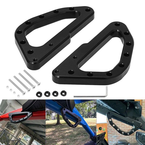 1 paio di maniglie per auto con rivestimento leggero, roll bar in alluminio, maniglia per tetto superiore di alta qualità, compatibile per UTV ATV X3 2017-2023