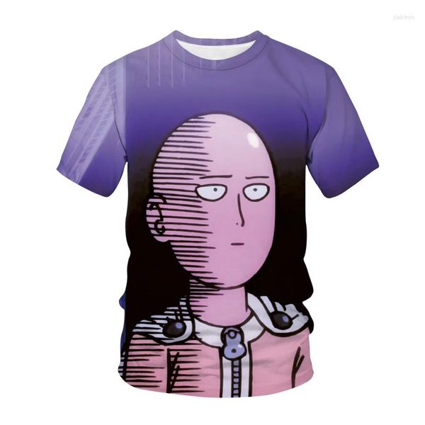 T-shirt da uomo T-shirt Anime Monaco 3D Stampa Uomo Donna Casual Moda Streetwear O-Collo Camicia Hip Hop Harajuku T-shirt uomo Top Abbigliamento