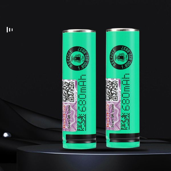 Orijinal Bestfire 14500 680mAh 3.7V şarj edilebilir lityum pil elektrikli diş fırçası dijital ürünler için yeşil