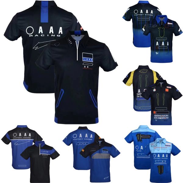 2023 nova marca de corrida de moto camiseta equipe de secagem rápida esportes camisa polo mangas curtas verão motocicleta corrida piloto camiseta motocross jérsei