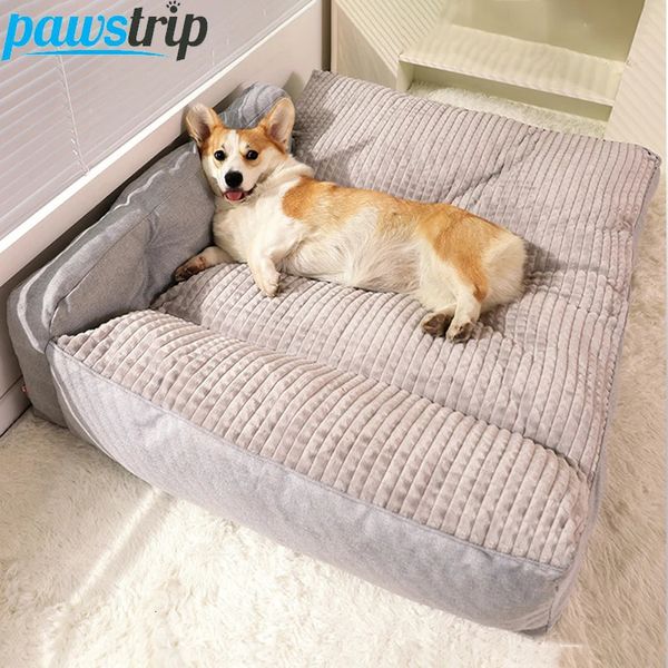 Canis canetas inverno quente cão cama esteira para pequenos cães médios macio pet dormir esteira canil cão lavável filhote de cachorro esteira acessórios do cão 231101