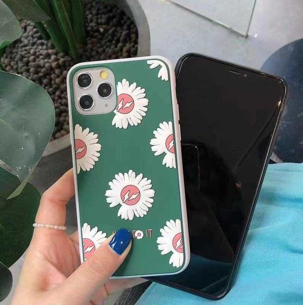 Rose Chrysantheme Blumen Persönlichkeit Rot Schwarz Weiß Farbe Druckreduzierung Design Harte Handyhülle Großhandel Handyhülle für iPhone