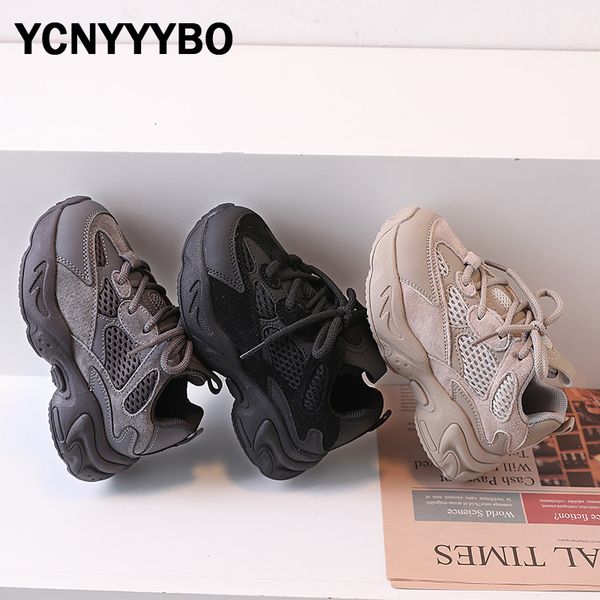 Sneakers Kids Sport Sneakers Children Brand Black Shoes Baby Girls Girls Casual Sneakers Boys Slip Slip On Chunky Sneakers Trainers Autumn 230331