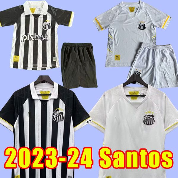 2023 2024 FC SANTOS Fußballtrikots Felipe Jonatan Kaio Jorge Pinto Ramos PATO SANCHEZ SOTELDO Fußballtrikot Libertadores Hemd Camisa 23 24