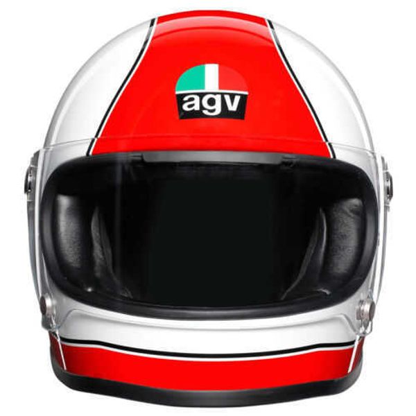 Caschi moto di lusso AGV Caschi scoperti per uomo e donna X3000 Super Red White Moto integraleWN DA63 PKI5