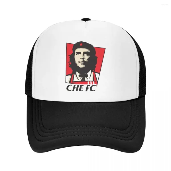 Bonés de bola Che Guevara Boné de beisebol respirável Cuba Socialismo cubano Revolução Chapéu de caminhoneiro Proteção solar Snapback Chapéus Verão