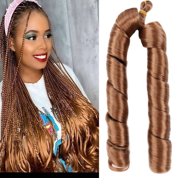 Kanekalon Pony Style Body Wave Braid Hair 24 