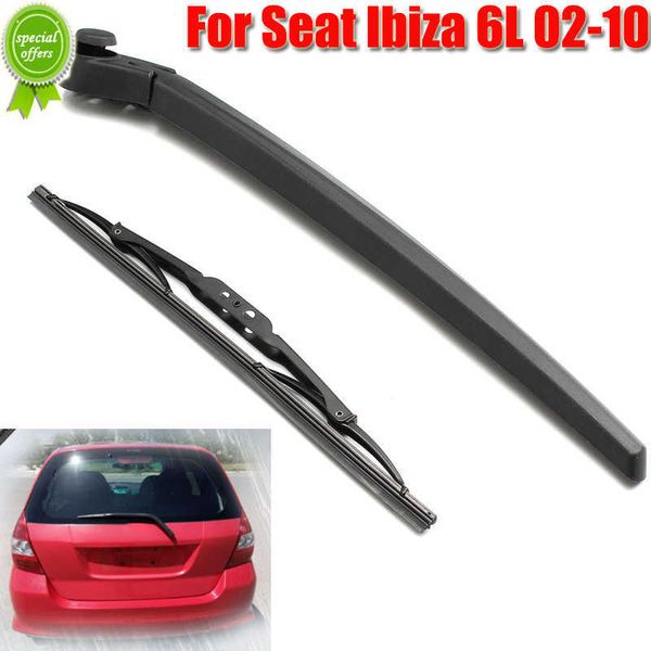 Nuovo 2 pezzi nuovo tergicristallo posteriore braccio del tergicristallo posteriore di alta qualità lunotto posteriore spazzole tergicristallo per Seat Ibiza 6L 2002-2010