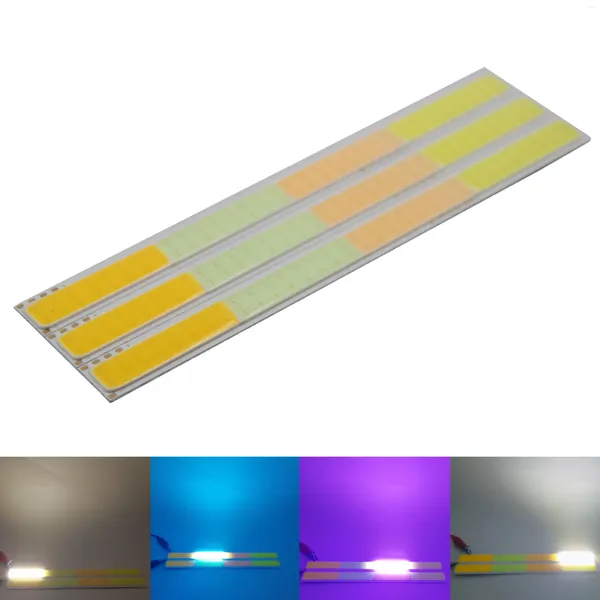 Vier Farben 17 cm DC 12 V 4 W LED Cob Streifen Lampe Licht emittierende Diode bunt für Auto-Glühbirnen-Chip