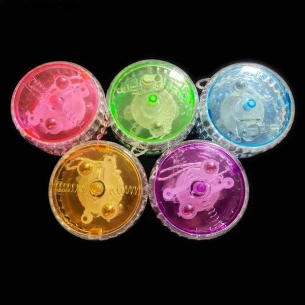 Yoyo Luminous LED Light YoYo Ball Toy High Speed Kids String Control EntertainmentL231102