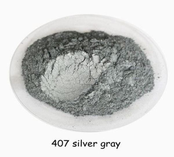 500g Buytoes Silbergraue Farbe Perlglimmerpulver Pigment Perlglanzbeschichtungspigment KosmetikpigmentKunststoffkautschukpigment8691647