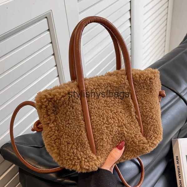 Bolsas de Ombro Lindas Mulheres Pequenas Bolsas Doces Cor Artificial Pele Alma Cross Body Bag 2023 Tendência de Inverno Mulheres e Bolsas Marcas e Bolsas de Luxostylishyslbags