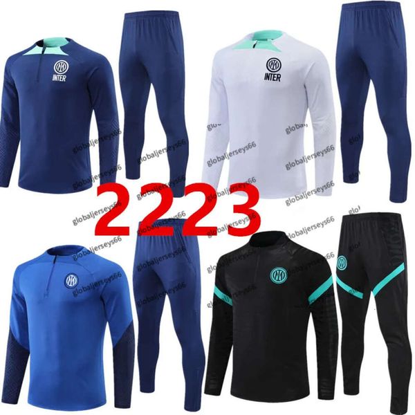 New_2023 Neuer Inter Tuta Calcio Trainingsanzug Lautaro Chandal Futbol Soccer O Trainingsanzug 22 23 S Camiseta DE FOOT Männer und Kinder 666