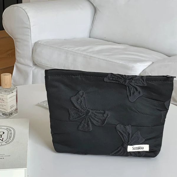 Borse per cosmetici Borsa per rossetti cosmetici per donna coreana Astuccio per matite per studenti coreani Borsa per pennelli per trucco da viaggio Neceser Borse per organizer Borsa per trucco 231102