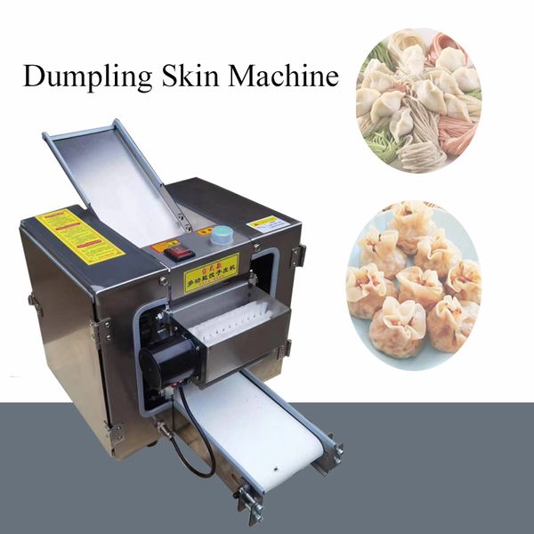 Commerciale 110v Elettrico Wonton Gnocco Involucri Gyoza Pelle Maker Macchina Roll Press Pasta Confezionamento Stampo Fare Ravioli 220v