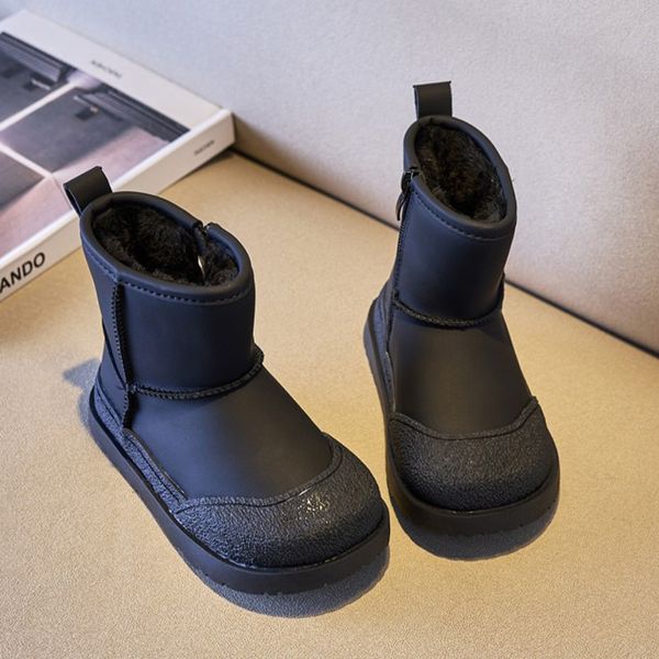 çocuk kızlar bot toddler bebek patik tasarımcısı boot boot sıcak ayakkabılar kız ayakkabı çocuklar siyah beyaz çocuk bebek ayakkabı ayakkabı