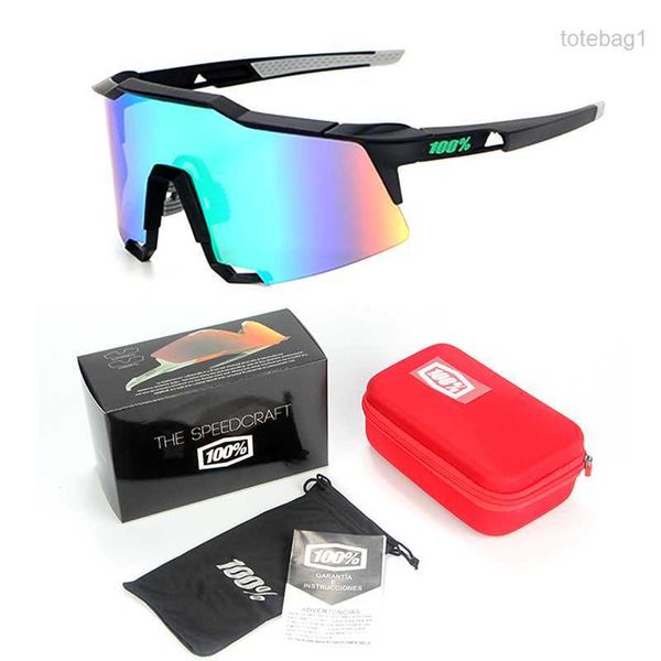 Sonnenbrille Sonnenbrille Männer 100% Speedcraft Cycling Brille Mountainbike Brille Motorrad Sport Myopie