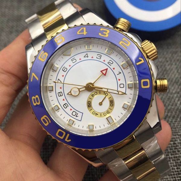 Orologio da uomo completamente automatico impermeabile da 42 mm, orologio da yacht Explorer Watch Designer di lusso regalo di Natale in acciaio inossidabile 904L