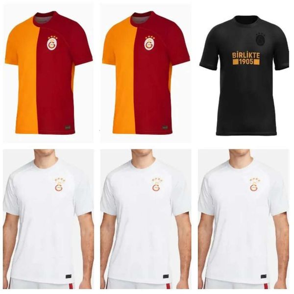 Qqq8 2023 2024 Galatasaray Mens Soccer Jerseys Edição Especial 23 24 Michael Seri Falcao Belhanda Luyindama Mostafa Feghouli Diagne Lemina