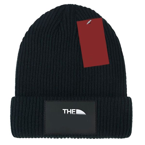 Gorro de inverno designer moda chapéus de malha esporte bonnet rua homem mulher bonnet cor sólida casual luxo crânio boné moderno sem aba fa04