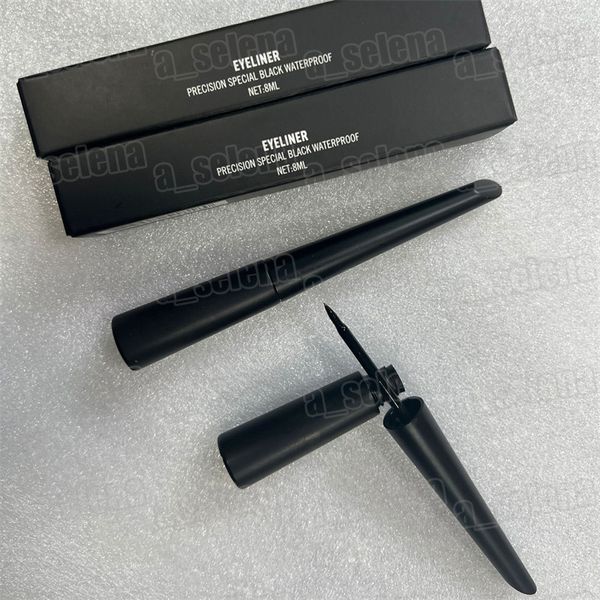 Eyeliner liquido impermeabile di marca per il trucco degli occhi Precisione speciale nero 8ml