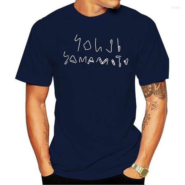T-shirt da uomo T-shirt su due lati Yamamoto Tee S a 3xl Cool Mens MenT-shirt Size