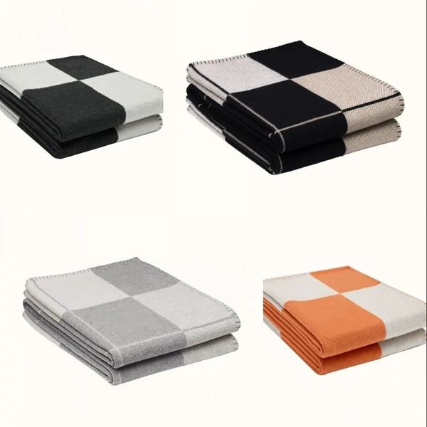 Designer de moda cobertores cashmere cobertor cama tapete de lã de natal macio têxteis para casa suprimentos carta cobertor edredons lã lance cobertor tapetes de inverno238