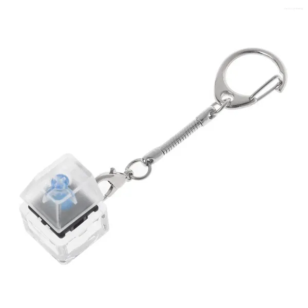 Schlüsselanhänger Single Switch Mechanische Tastatur Schlüsselanhänger für Gateron MX Switches Blau