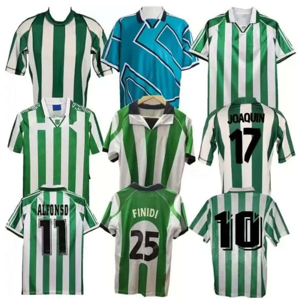 Qqq8 95 97 98 Retro-Fußballtrikots 1995 Mjarni Worn Menendez Finidi Rios Denilson Joaquin Alfonso Match Fernando Football Maillot De Foot