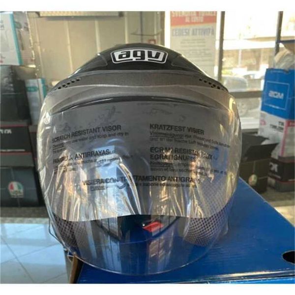 AGV Vollhelme Herren- und Damen-Motorradhelme Casco Agv Jet Nero WN-3DZS