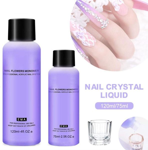 Kit per nail art Fai da te monomero liquido acrilico forte adesione per estensioni intagliate non ingiallenti Home Salon1222180