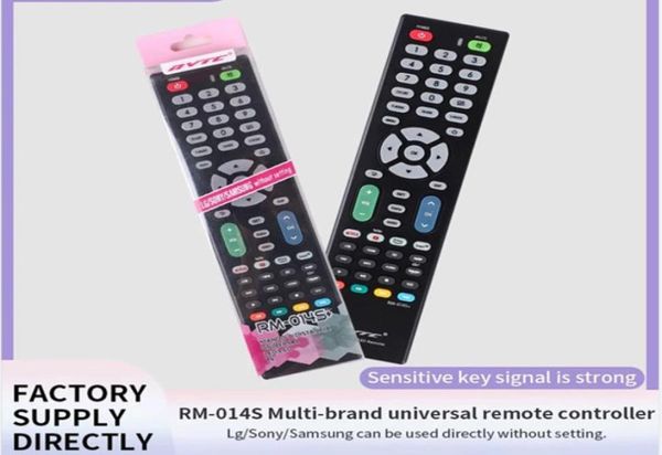 Universal uzaktan kumandalar akıllı TV kontrolü LCD LED televizyon değiştirme RM014S Switch Hanehalkı İzleme Aksesuarları 3216793