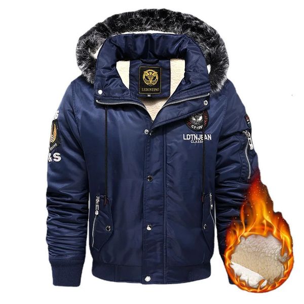 Parkas de plumón para hombre, prendas de vestir masculinas, abrigos de invierno informales, chaquetas ajustadas para hombre de buena calidad, chaquetas con capucha de invierno para hombre, Parkas de lana, abrigos cálidos 4 231102