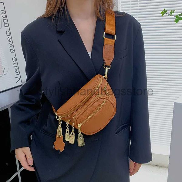 Bolsas de ombro Bolsa de corpo cruzado de alta qualidade macia adequada para mulheres bolsos bolsa de cintura Fasion Fanny bolsa de cintura sacos de dinheiro elegantebolsasloja