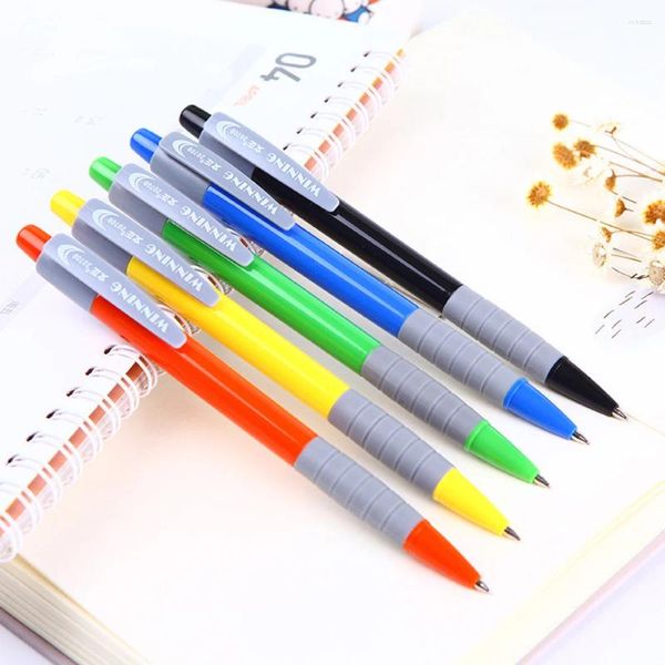 Pz/set di penna a sfera in plastica Creative Beat Office semplice punto esclamativo colore blu oleoso ricarica 0,7 mm