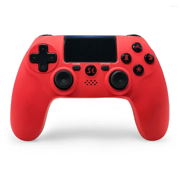 Oyun Denetleyicileri K İshako Denetleyici Forps4 Kablosuz Gamepad Çift Uzaktan Uzaktan Altı Eksen Gyro Joystick 4 PS3 için Şarj ile