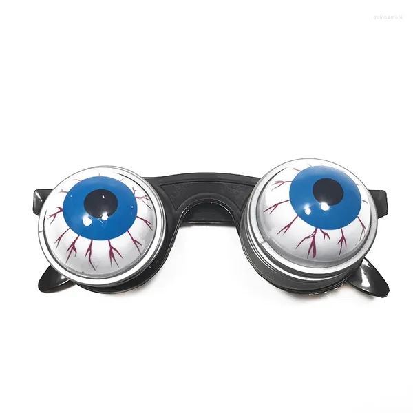 Óculos de sol quadros halloween olho caindo óculos horror masquerade assustador olhos festa brincadeira engraçado brinquedo piada