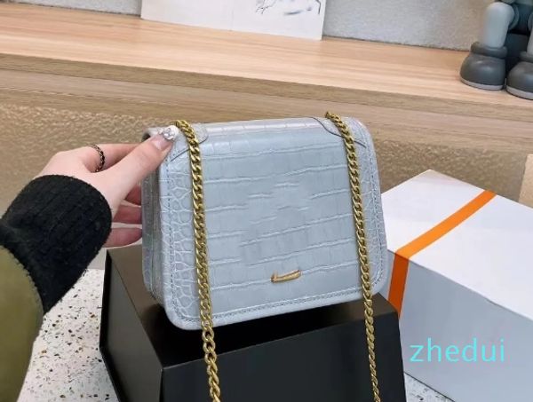 Einkaufstasche einfache Designer-Modemarke Brieftasche Handytasche Lippenstift Tasche Kalbsleder Quanzhen 19CM Mädchen müssen kaufen