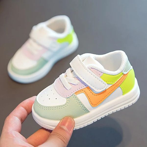 Turnschuhe Babyschuhe Kleinkind Mädchen Jungen Sportschuhe für Kinder Mädchen Baby Leder Wohnungen Kinder Sneakers Mode lässige weiche Säuglingsschuhe 231102