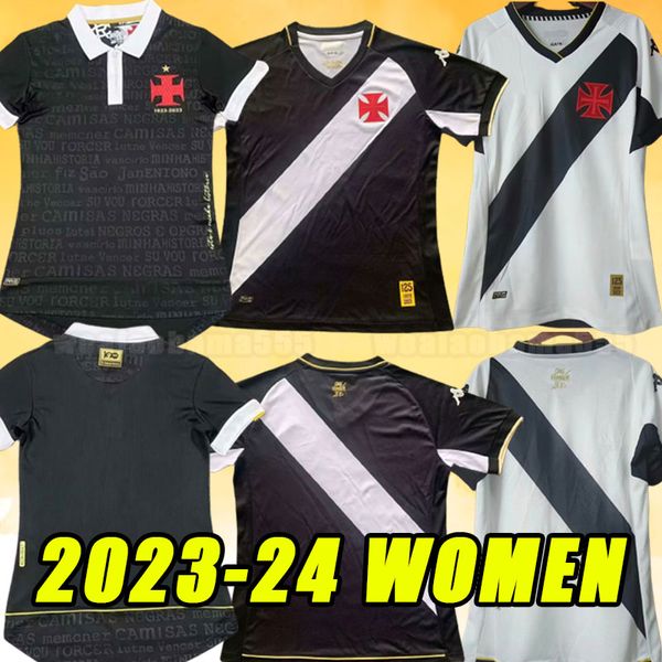 Mulheres 2023 2024 Vasco da Gama Futebol Jerseys 23 24 Alex Teixeira Raniel NENE MORATO Andrey Santos Respeito E Diversidade camisa de futebol Menina casa fora terceiro