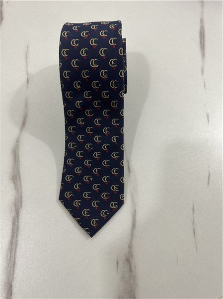 24 Herren-Krawatten, Designer-Krawatten, modische Herren-Krawatten, Briefdruck, Business-Freizeit, handgefertigte Krawatte, 100 % Seide, luxuriös, Top-Qualität, mit Box