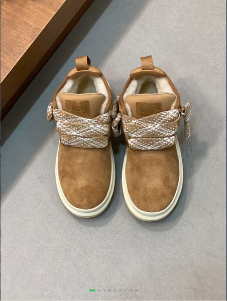 Ug2023 novas botas de neve de pele de carneiro australiana de alta qualidade casal botas de neve masculinas botas de neve femininas presente de natal