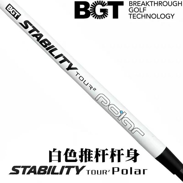 Outros produtos de golfe Clubes adaptadores de eixo branco Estabilidade Tour Aço carbono Combinado Putters Rod Technology 231102