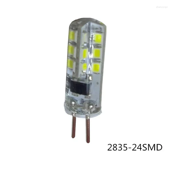 Conservação de energia LED Gu5.3 220v 2835 24smd G5.3 3014 64smdSílica Gel Lâmpada Lustre de Cristal