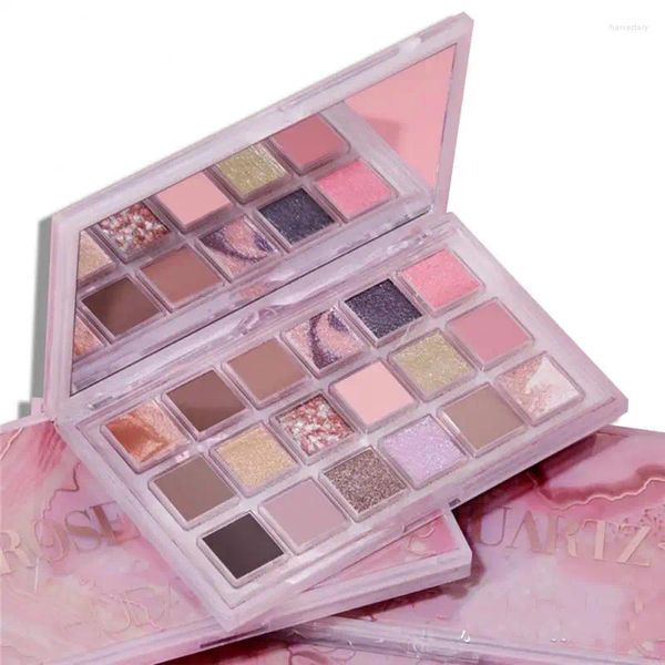 Sombra de olho 18 paleta de cores misty matte flash power 2023 outono inverno dia polar rosa sombra de longa duração olhos maquiagem