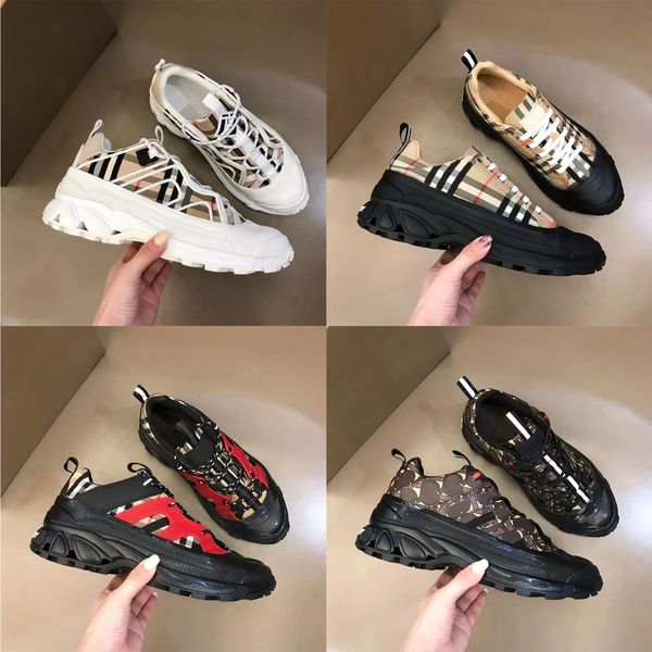 Designer-Freizeitschuhe, kariert, Vintage-Sneaker, Marke, gestreift, Sneaker mit Gittermuster, kariert, klassischer Plateau-Sneaker, Karomuster, Herren, Wildleder