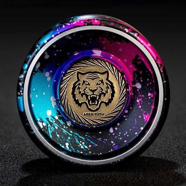 Yoyo Metal Yoyo Tiger Magic Yoyo Butterfly Professional Yoyo Concorrenza non reattiva Yo-yo Factory Lega di alluminio Yoyo Giocattoli per bambiniL231102