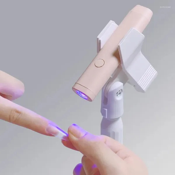 Nageltrockner Mini-Gel-Maniküre-Lampenhärtung für Hände und Füße Wiederaufladbares LED-Smart-Stand-UV-Licht-Werkzeug