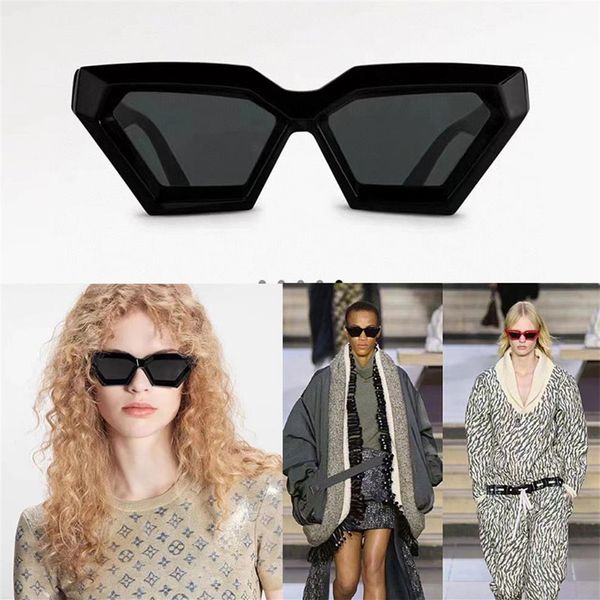 Lüks Tasarımcı Güneş Gözlüğü Kadın Moda Stereo Çerçeve 1746 Spor Tarzı Tam Erkekler Güneş Gözlüğü Karşı Orijinal Tasarım289c