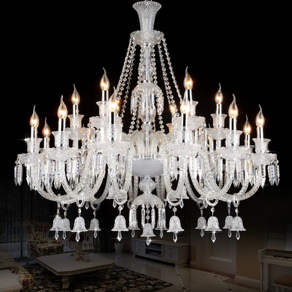 dekoratif asılı ışıklar modern ışık oturma odası avize kristal tavan monte avize monte lamba yemek odası
